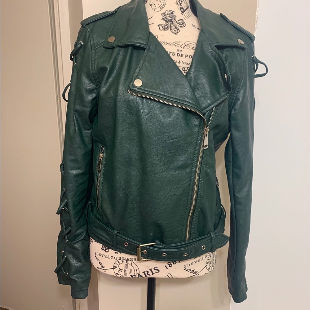 Jacket learher